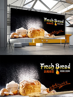从麦香到餐桌 面粉海报设计的视觉盛宴与创意素材全解析